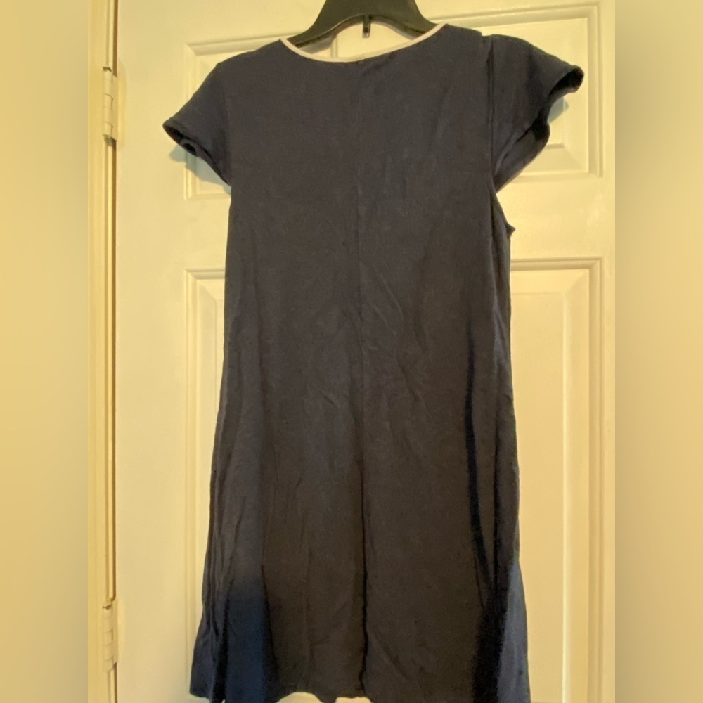 Kenzie Navy Cap Sleeve Dress - Picture 4 of 6